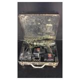 Black and Decker 12 Volt Drill With Charger and 2