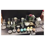 Glass Candle Holders, Anniversary Items,
