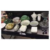 Assorted Glass Ware