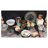 Clear Glass, John Wayne Cup, Dominoes, Card, Etc