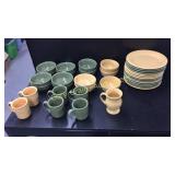 Longaberger 
10 Green Bowls
5 Yellow Bowls
2
