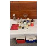 American Wild Life Cups Pitcher, Coffee Cups, Etc