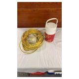 Drop Cord and Water Jug