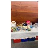 Wood Toy Blocks, Radio, Hans Towles, Red & Clear