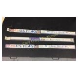 U.S. Flag window display