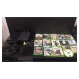 Xbox With Cords No Controllers, And Games