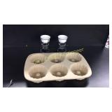 Tea lite fondue set and a Pampered Chef mini