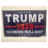 Trump 2020 No More Bullshit Flag