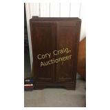 2 Door Cabinet With 2 Shelves 38" W x 20 1/2" D x