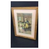 Betsy Ross and George Washington Print