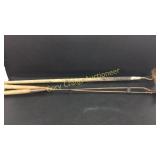 (2) Weed Hook, Garden Hoe