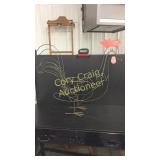 Metal Wire Roaster Flower Pot Holder