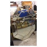 Octagon Mirror 36" wide 48" tall