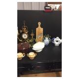 Porcelain Items Clock Cutting Board