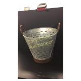 Galvanized Copper Bucket