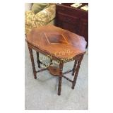 Antique parlor table 30" wide 29" tall