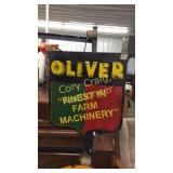 Metal 3D Oliver sign