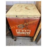 Parts cart with Advertising