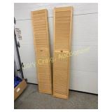 2 bi fold closet doors