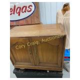 Cabinet 33" wide 18" deep 25" tall