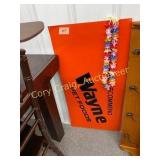 Wayne pet foods metal sign