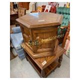 Octagon end table