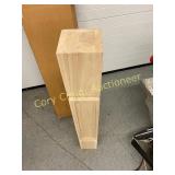 2 stairwell post 35.5" tall