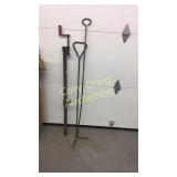 Furniture clamp and log rollers