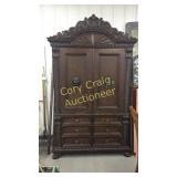 Wardrobe 2 piece 50.5" wide 24" wide 94" tall