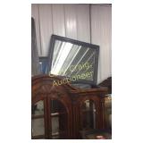 Wall mirror 37" wide 31" tall