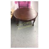 Round coffee table 35.5" Diameter 15.5" tall