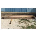 Stack of lumber MUST HAVE HELP TO LOAD