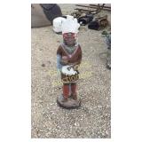 Concrete yard Indian 41" tall