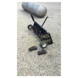 Poll behind aeration with 2 weights