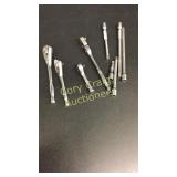 (2) Matco (2) Snap On small wrenches with