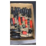 Snap On screw driver and pick lot
