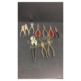 Pliers, slip joint pliers, needle nose pliers,