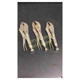 (3) vice grips