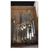 Matco and Proto wrenches and ratcheting box