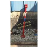 38" portable post puller