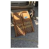 Car ramps and a jack