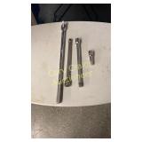 Breaker bar and (2) Socket Extension