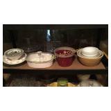 Corning Ware, Cake Plates, Egg Plate, Bowls
