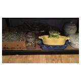 Punch Bowl, Cookie Jar, Pyrex, etc