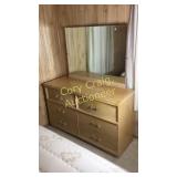 Retro Dresser 50 1/4" W x 18 5/8" D x 61 5/8" T