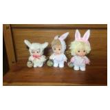 Precious Moments Rabbit Dolls