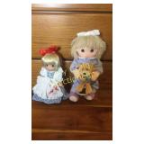 (2) Precious Moments Dolls