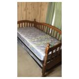 Trundle bed with Serta ortho support premier