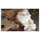 Hangers, 2 clothes storage bags, fake snow cover