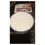 Cake boards, acrylic plastic covered cutting